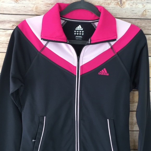 adidas Jackets & Coats Adidas Womens Full Zip Up Jacket Poshmark